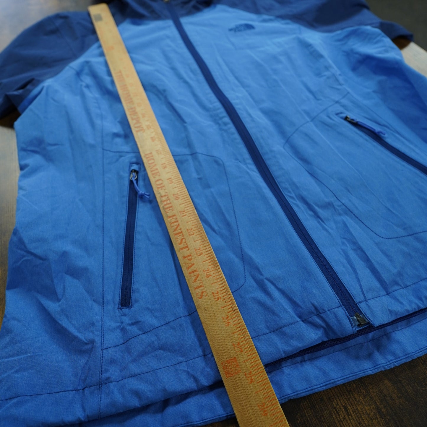 (Women's XL) The North Face Boreal Rain Jacket Dry Vent Two Tone Blue Gorpcore