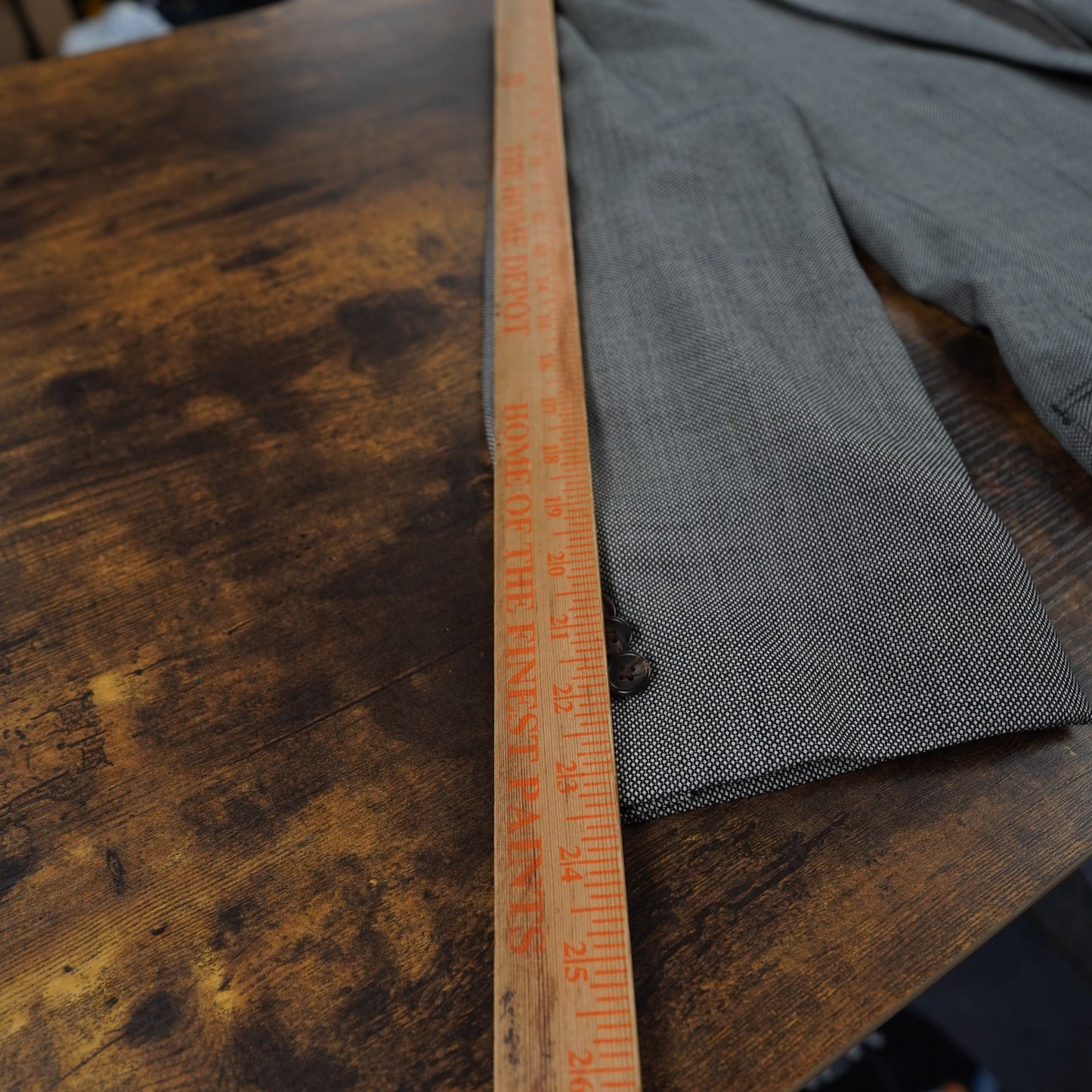 (L) Sz. 42 Ralph Lauren Mens Wool Suit Jacket Birdseye Gray Sportscoat Blazer