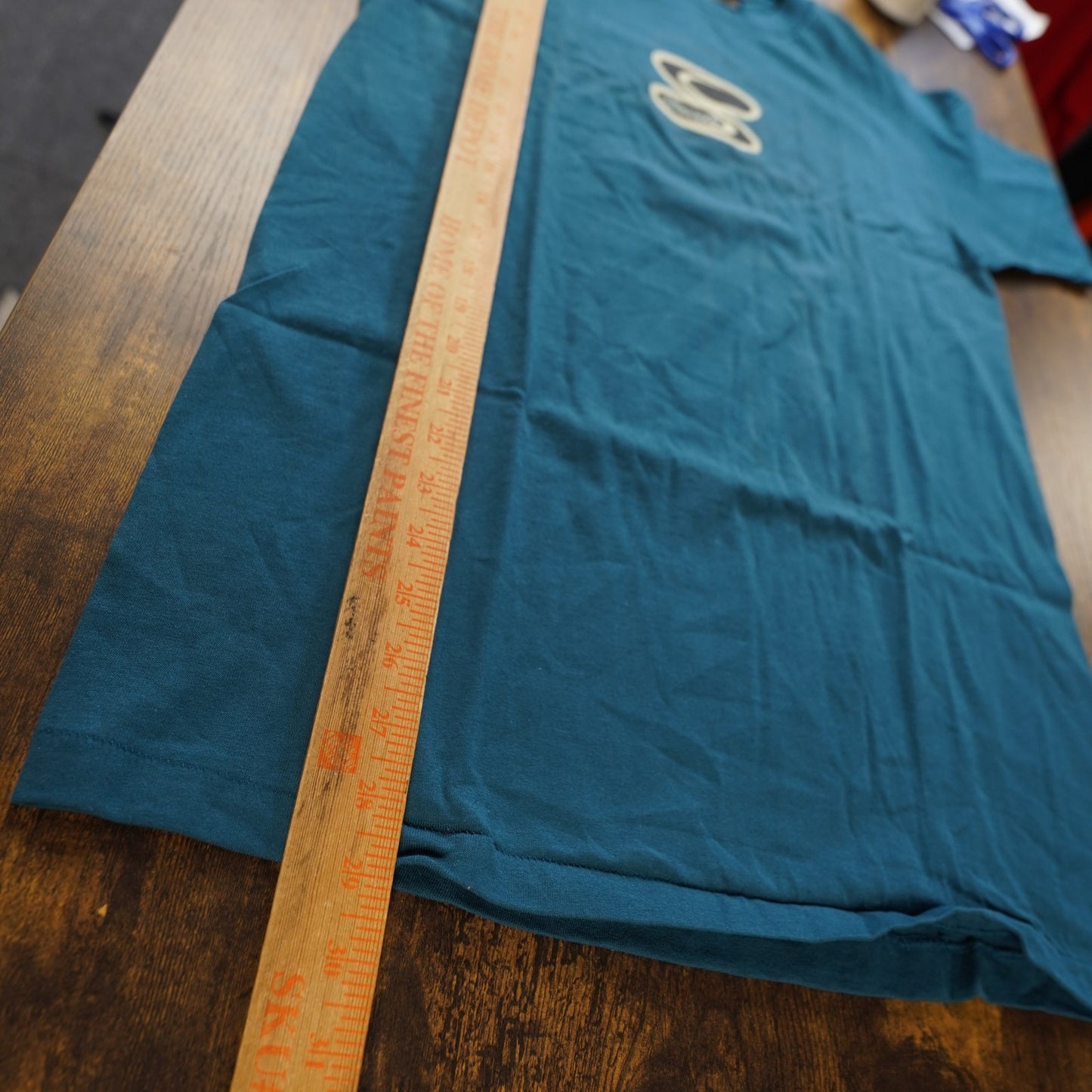 (M) Vintage Soul Skate & Surf Single Stitch Jesus T-Shirt Men's M Blue 90s Y2K God