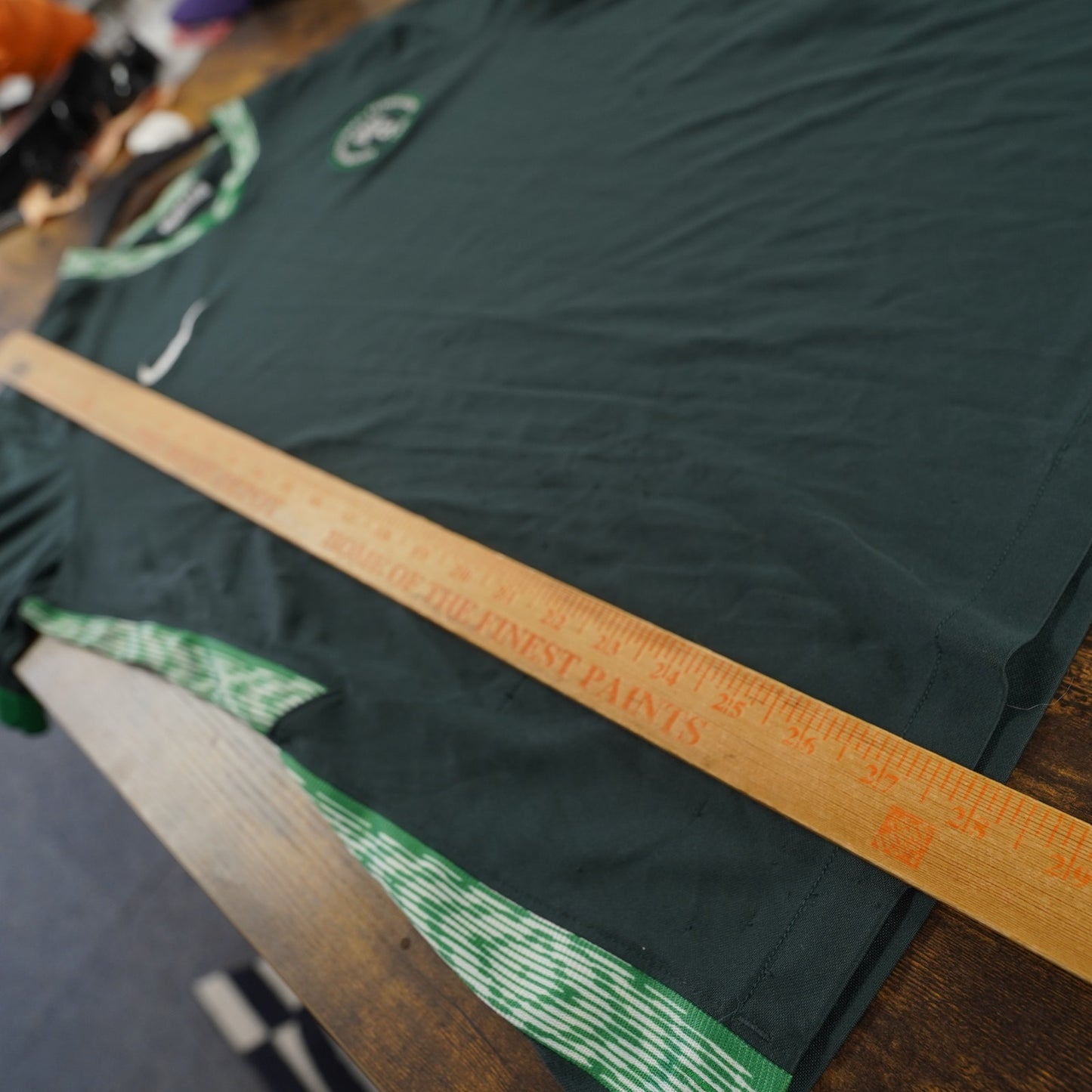 (XL) Nike Nigeria 2020/21 Away Soccer Jersey Men's XL Futbol Kit Dark Green