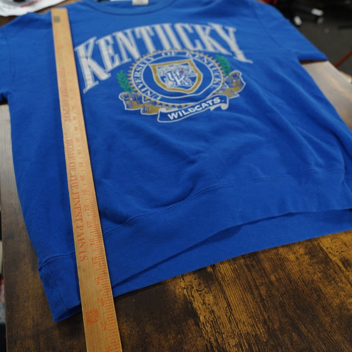 Men's L Vintage University of Kentucky Wildcats Nutmeg Mills 90s Sweatshirt UK