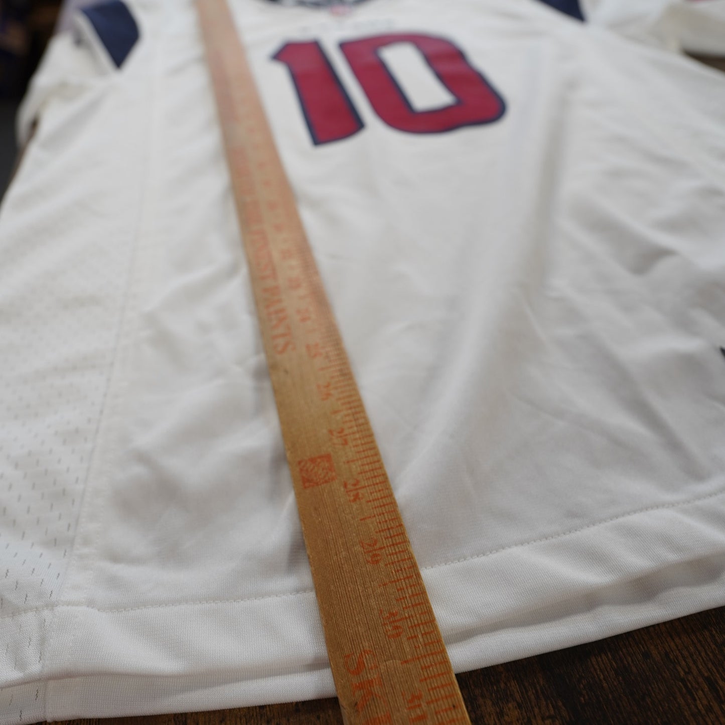 (M) Houston Texans Nike DeAndre Hopkins On Field Football Jersey Men's M White NFL