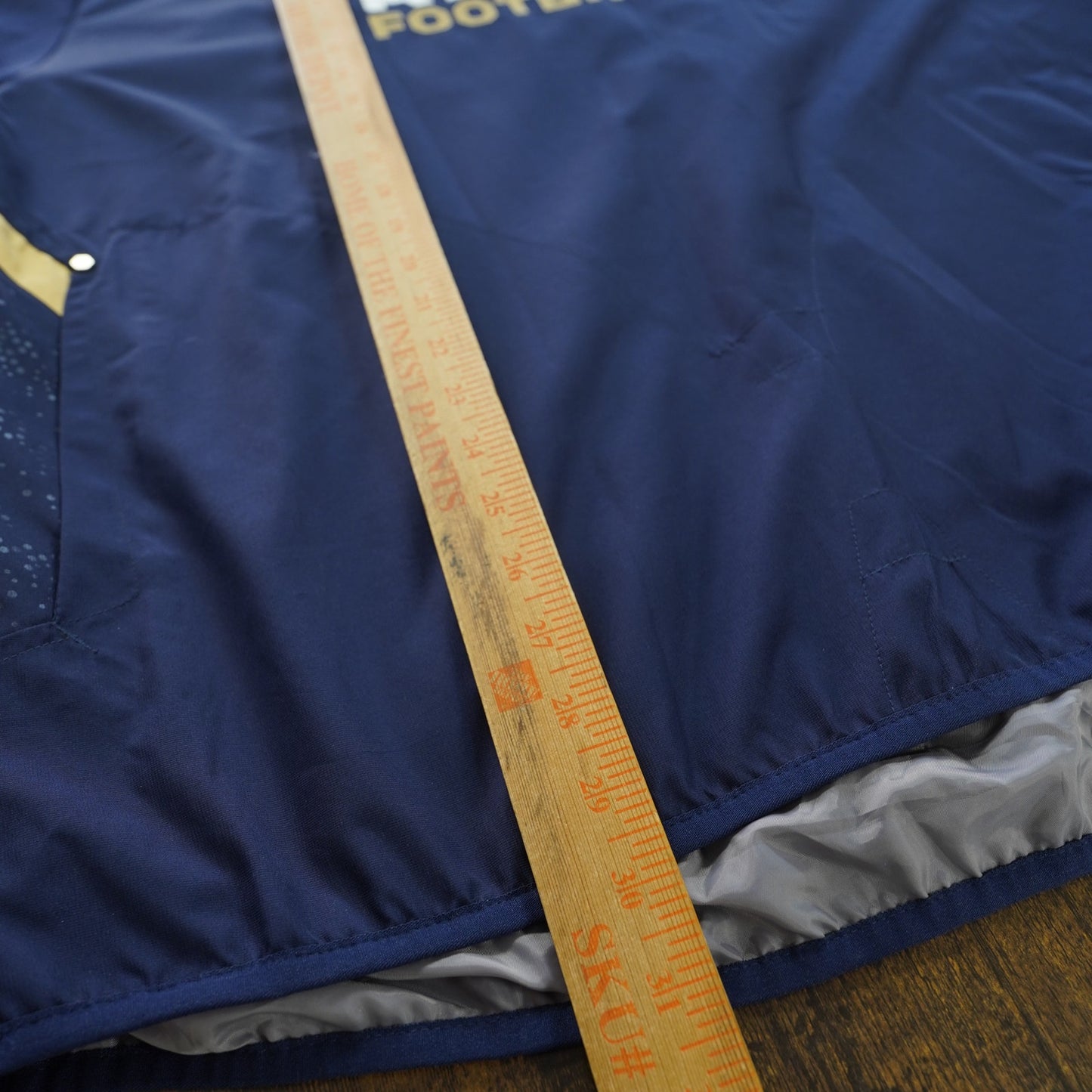 (L) Vintage St. Louis LA Rams Reebok 1/4 Zip Pullover Jacket Men's L Blue Y2K NFL