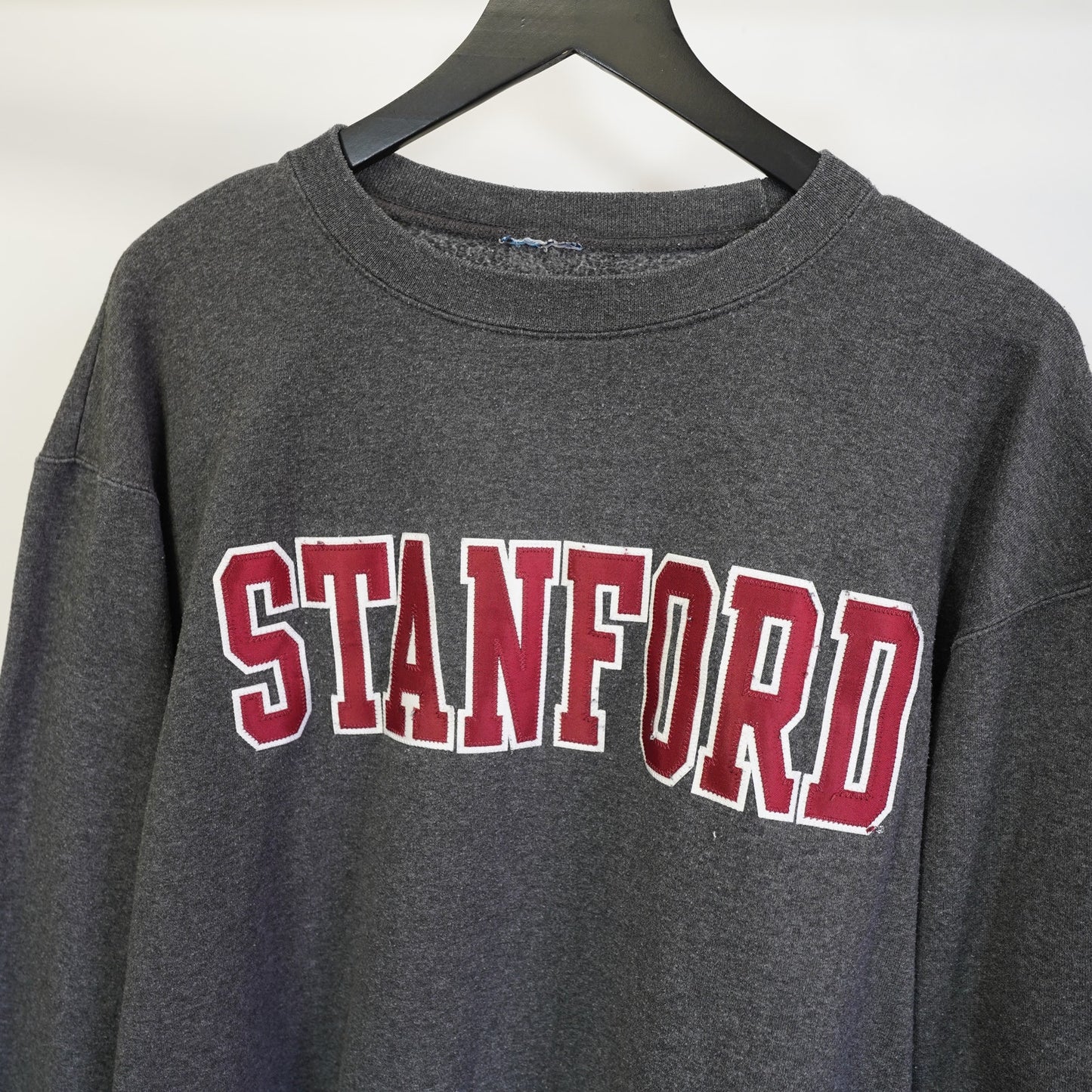 (XL) Vintage Champion Stanford Cardinal Embroidered Crewneck Sweatshirt Men's XL Gray