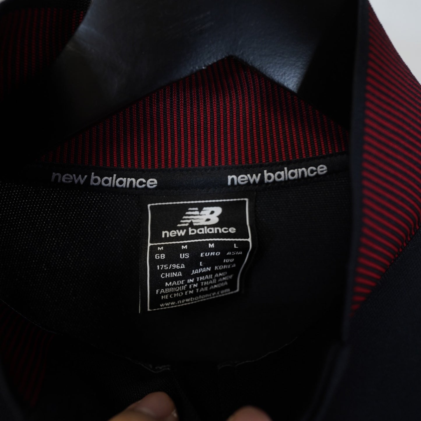 (M) New Balance Liverpool FC 2017-18 Men's M Anniversary Black Training Track Jacket