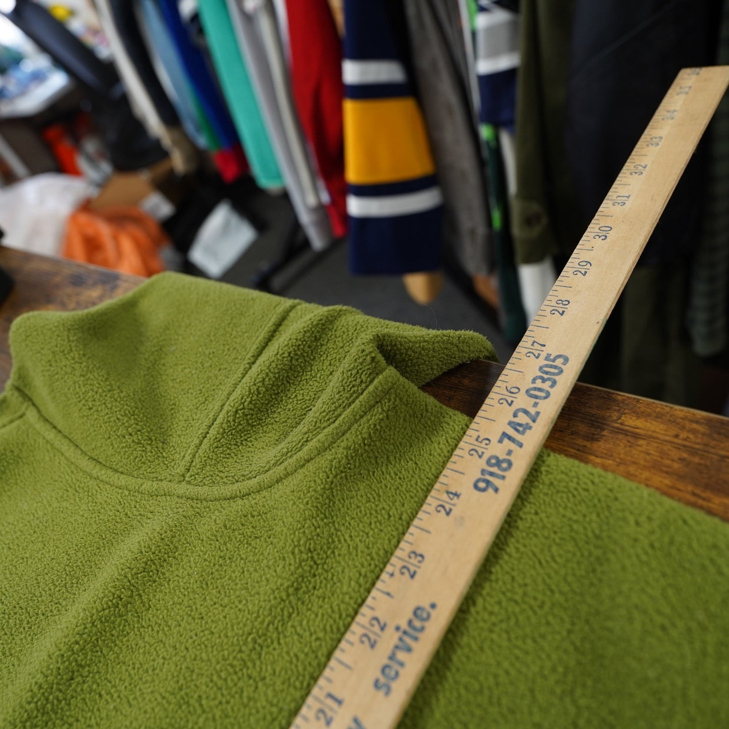 (XL) Vintage Patagonia Synchilla Pullover Mens XL Green Marsupial Half Zip Outdoor