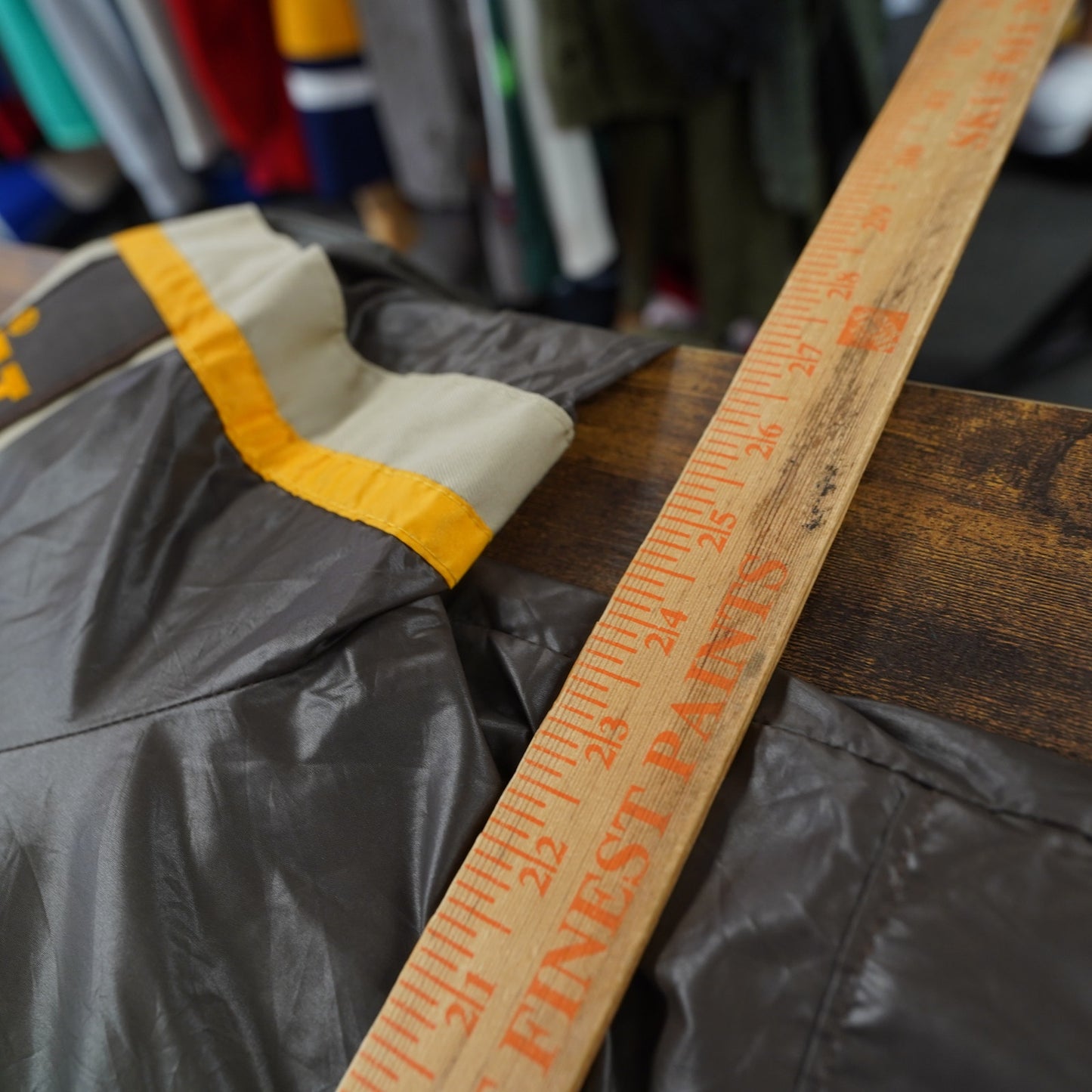 (XL) True Vintage Hondaline Honda Racing Brown Nylon Windbreaker Jacket Men's XL Moto