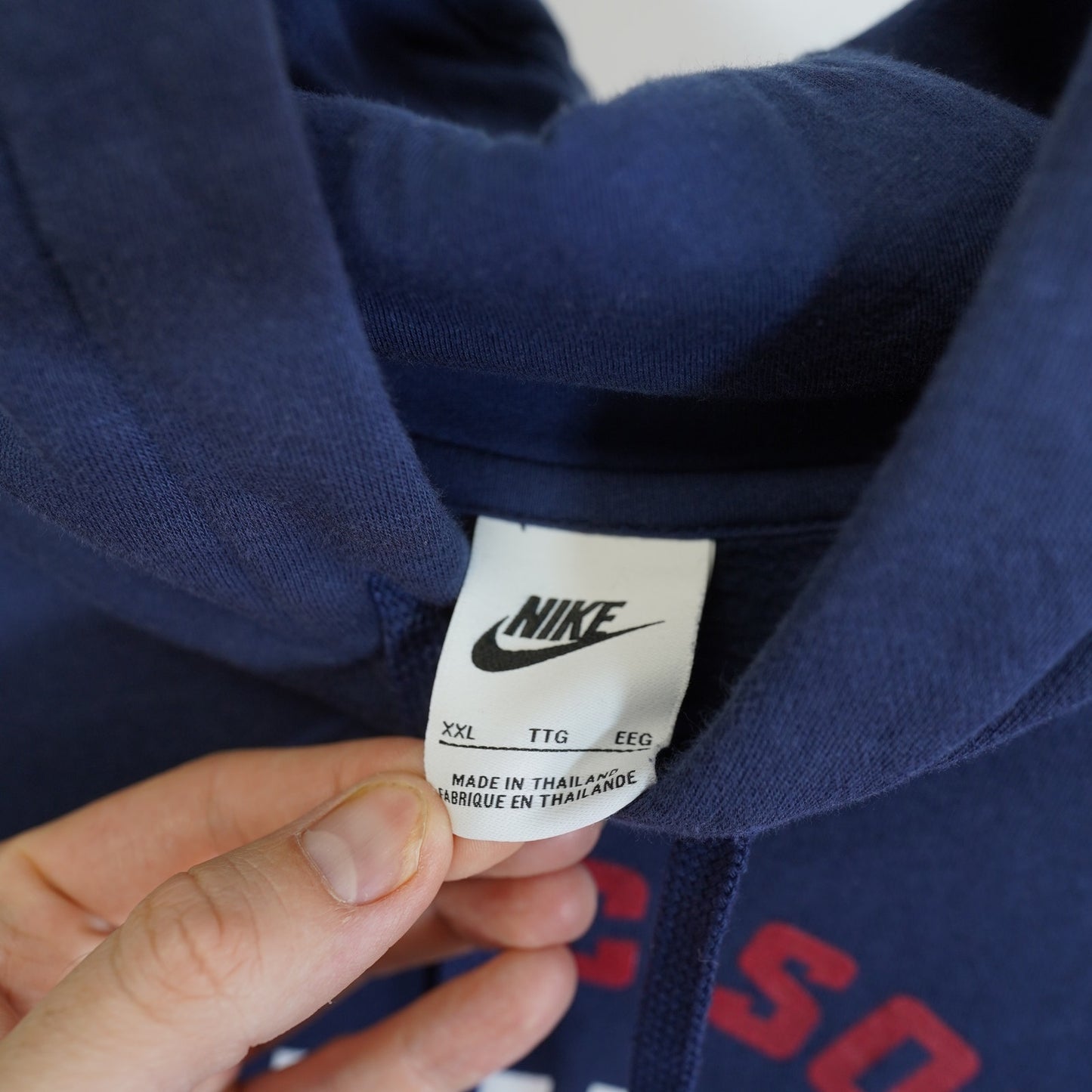 (XXL) Houston Texans Nike Team NFL Hoodie Men's Navy Blue Tech Football Dri-Fit