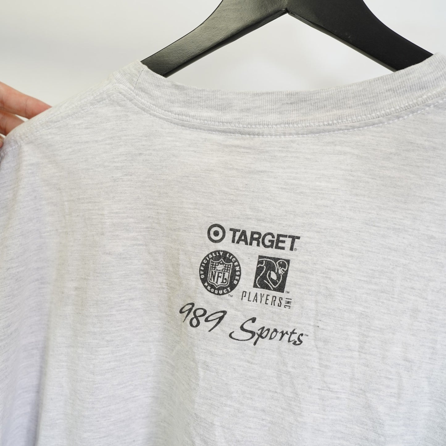 (L) Vintage NFL GameDay 99 Video Game Promo T-Shirt Men's L Gray 90s PlayStation