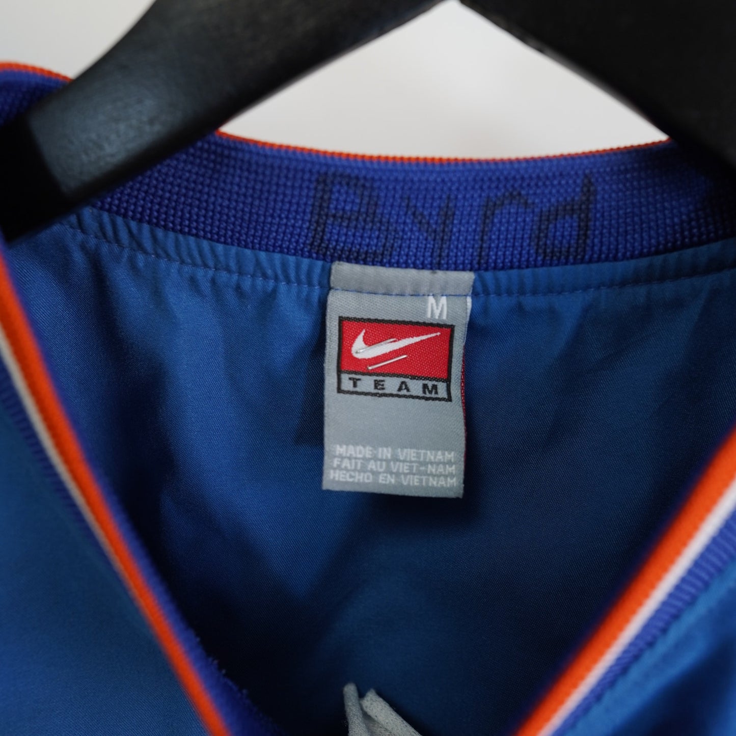 (Kids M) Vintage Florida Gators Nike Center Swoosh Pullover Windbreaker Boys M Blue