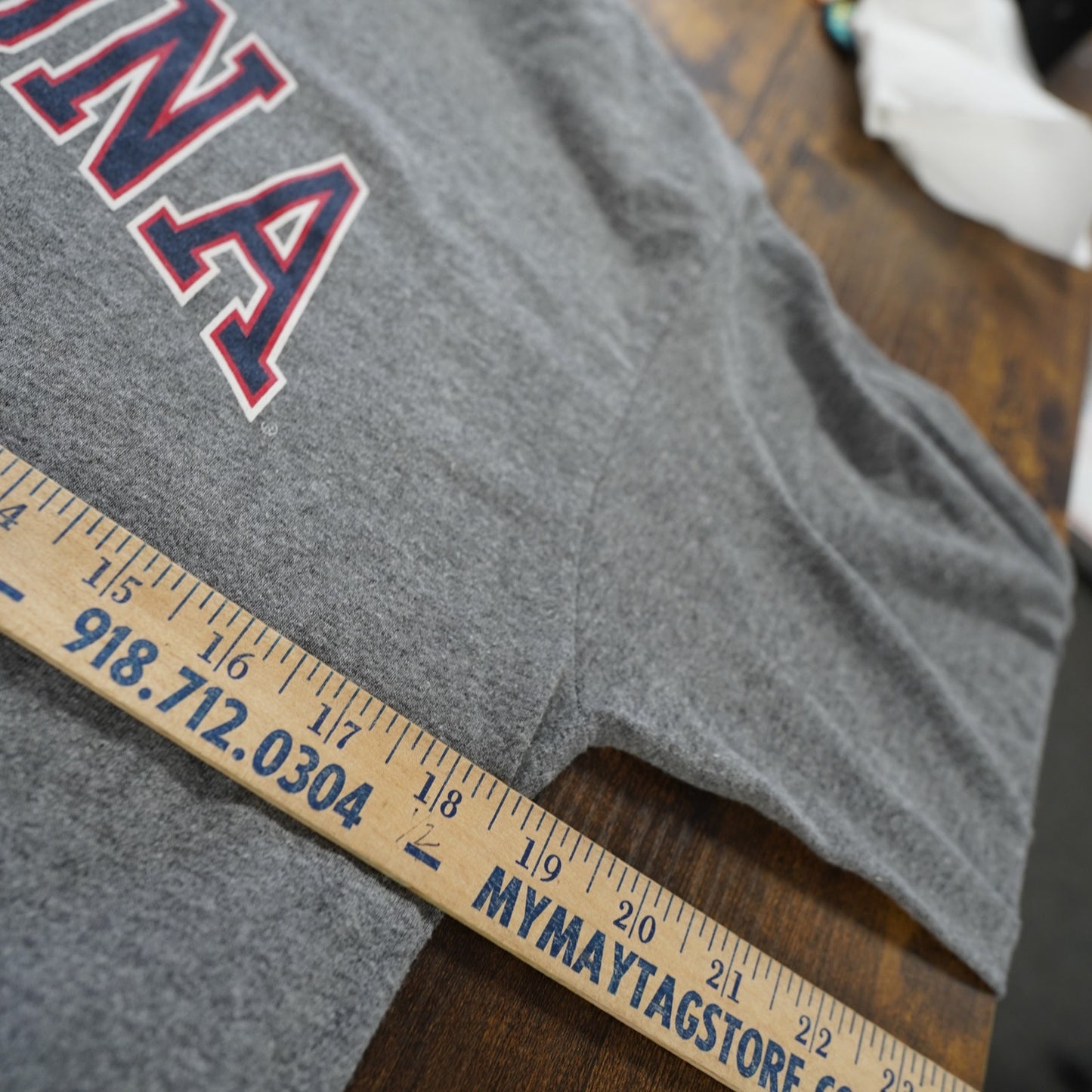(M) University of Arizona Wildcats Longsleeve T-Shirt Men's M Dark Gray College