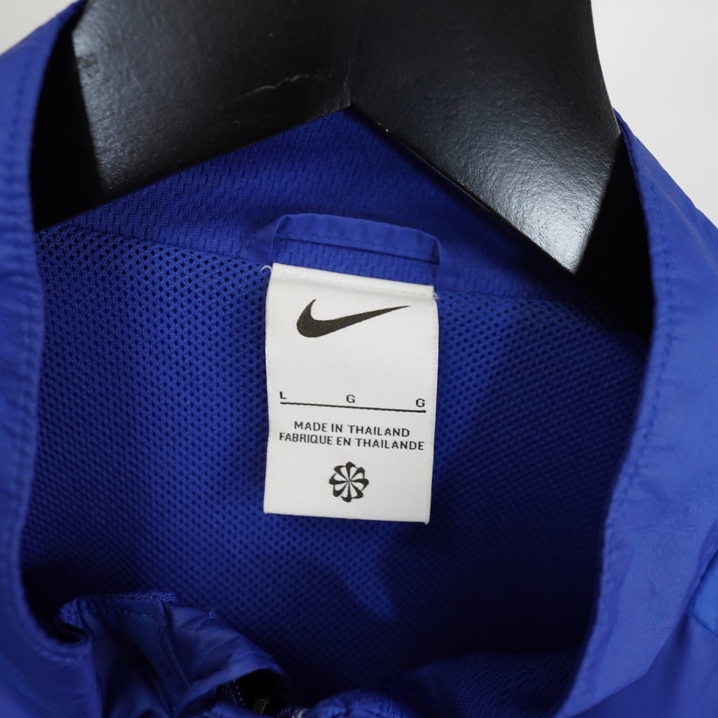(L) Nike Chelsea FC Soccer Warm Up Windbreaker Jacket Men's L Blue Futbol