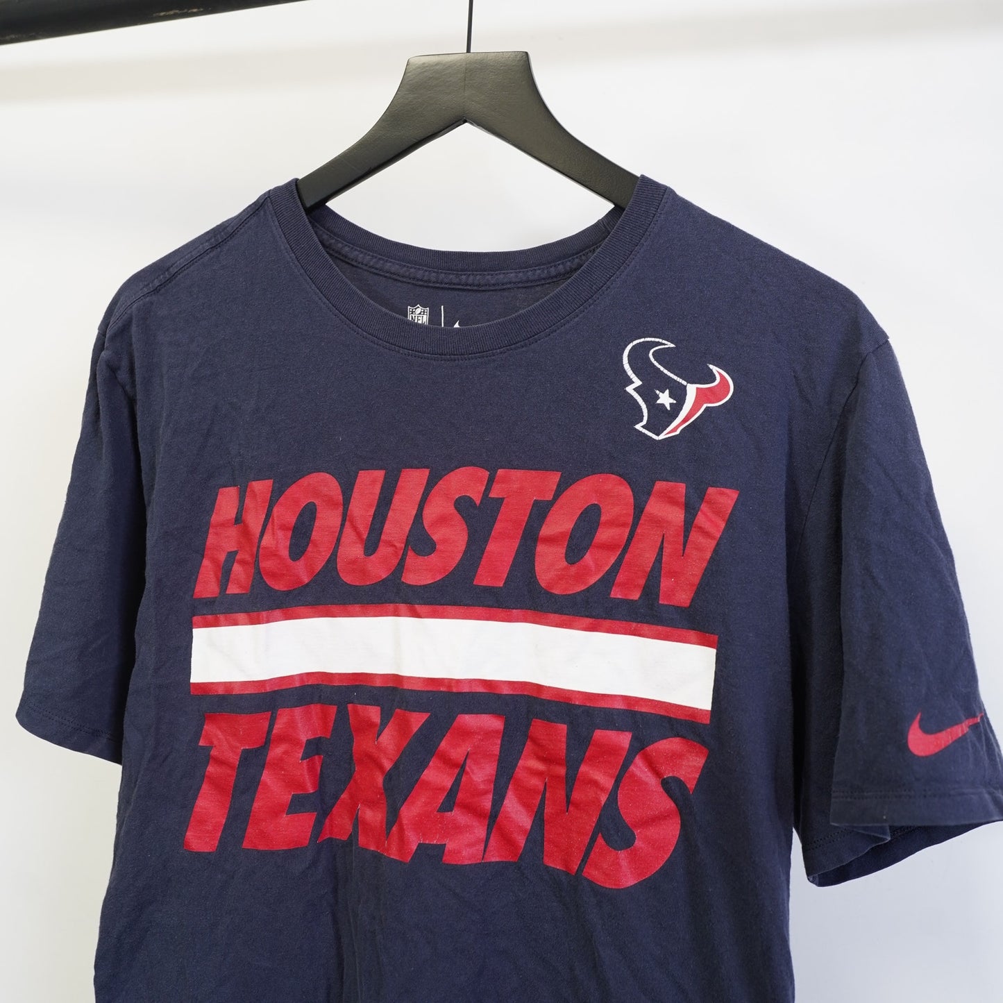 (XL) Houston Texans Nike Football T-Shirt Men's XL Navy Blue NFL Apparel