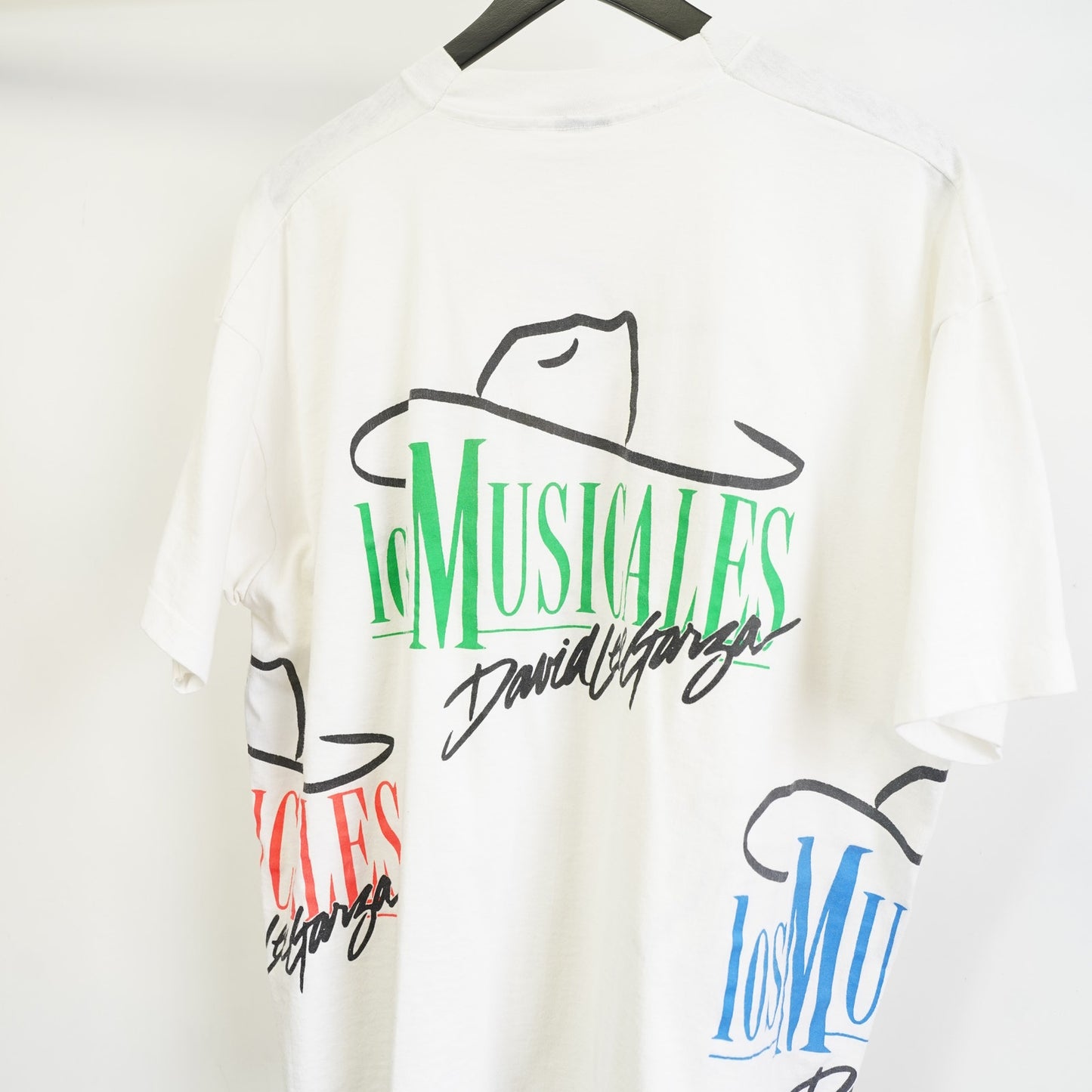 (XXL) Vintage David Lee Garza y Los Musicales 90s Tejano Band Tour T-Shirt Men's XXL