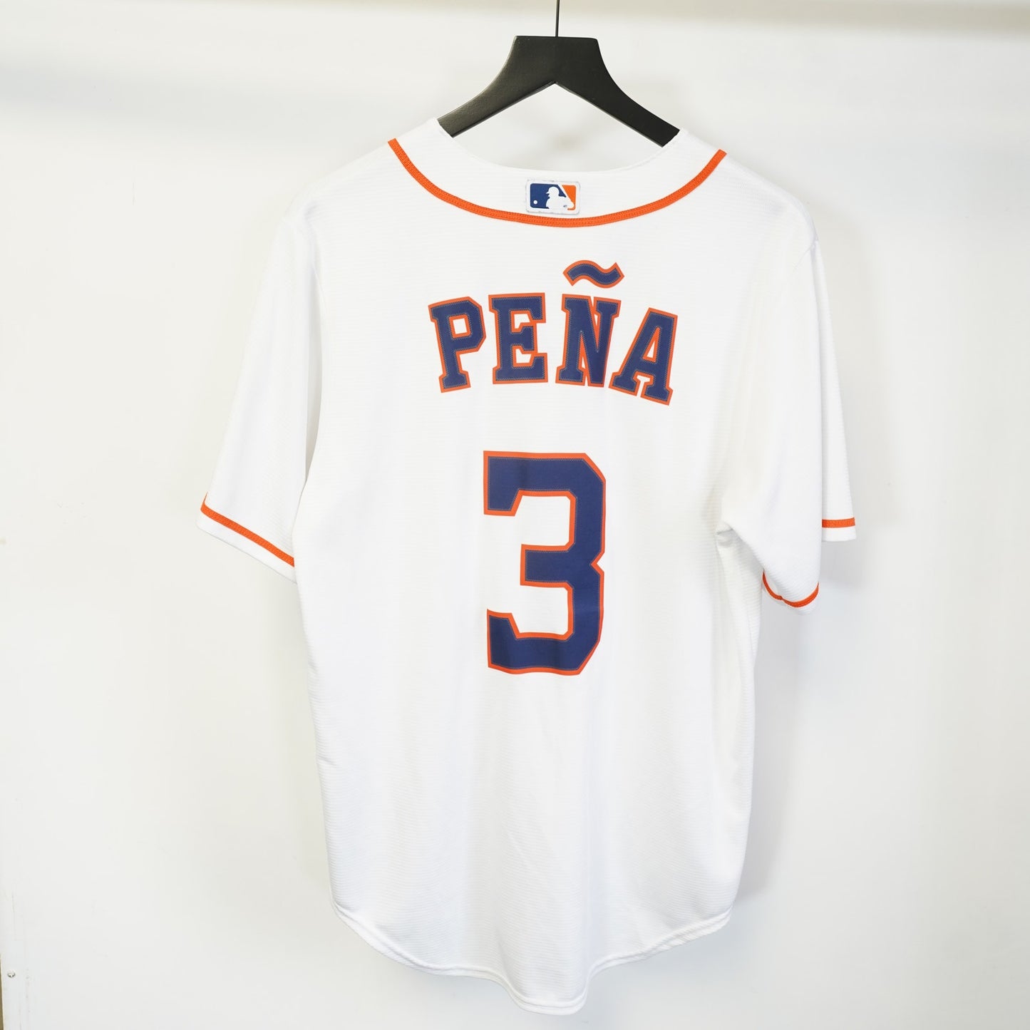 (M) Houston Astros Jeremy Pena Nike Baseball Jersey Sewn Men's M White Stitched