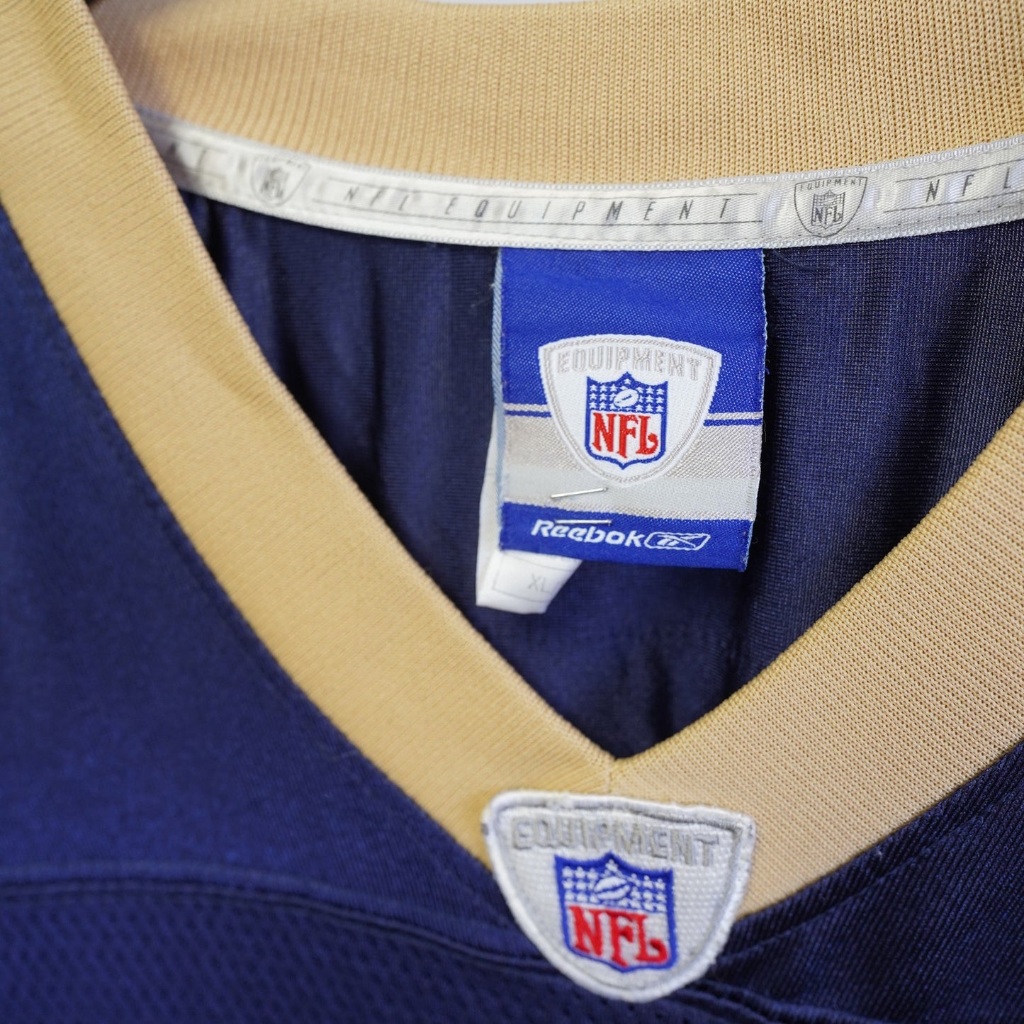 (XL) Vintage Steven Jackson St. Louis Rams Reebok Football Jersey Y2K Men's XL Navy