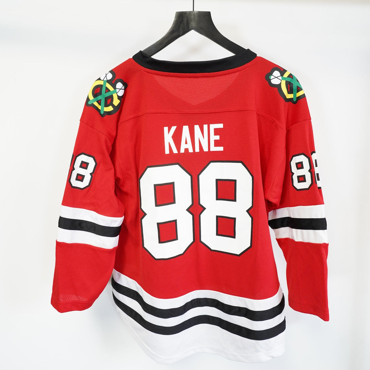 (Youth L/XL) Chicago Blackhawks Patrick Kane Reebok Hockey Jersey Boys L/XL Youth Red NHL