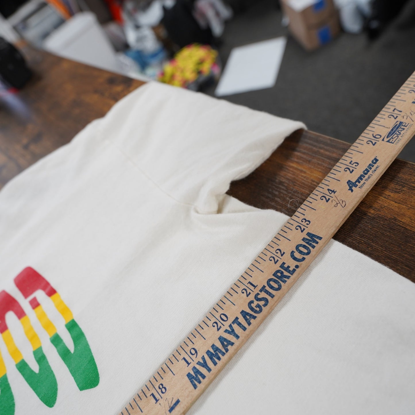 (XL) Vintage Brotherhood Black Pride End Racism 90s T-Shirt Men's XL White African