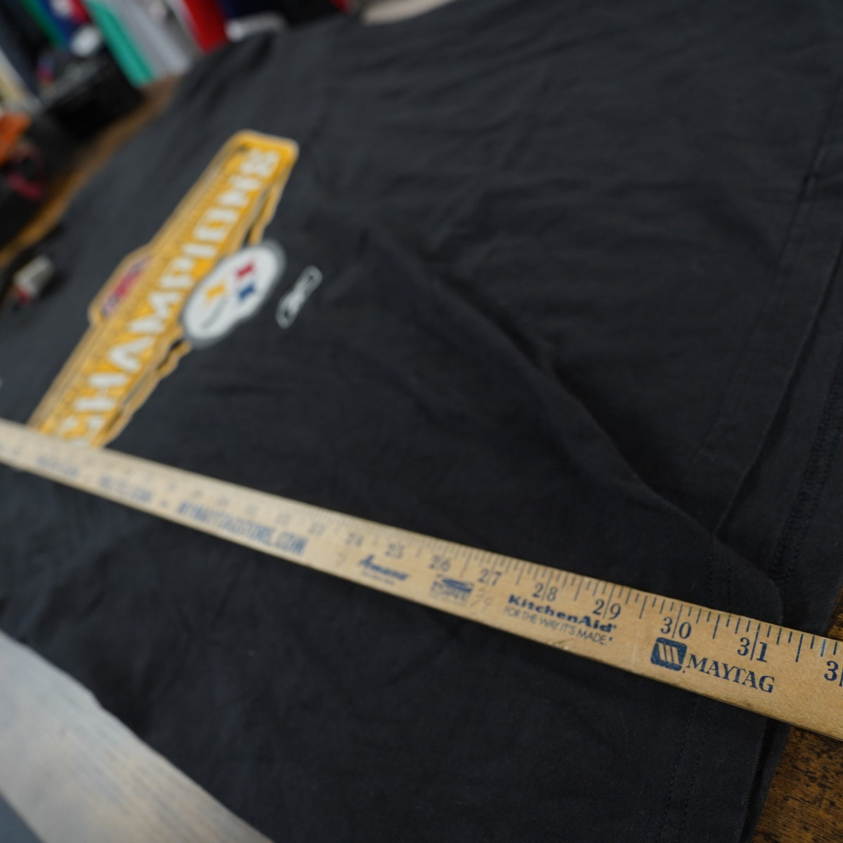 (L) Vintage Pittsburg Steelers Reebok 2002 Long Sleeve T-Shirt Men's L Black NFL Y2K