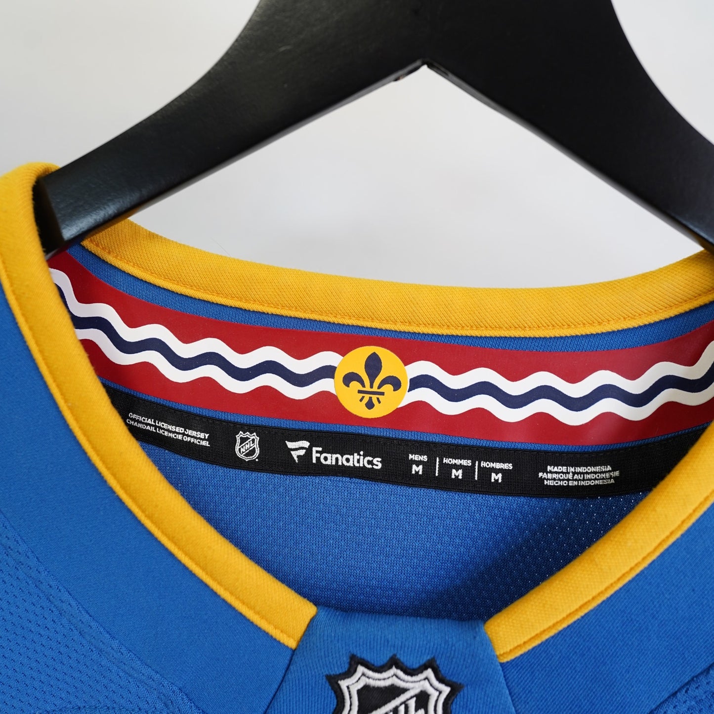(M) St. Louis Blues Stitched Alex Pietrangelo Hockey Jersey Men's M Blue Fanatics