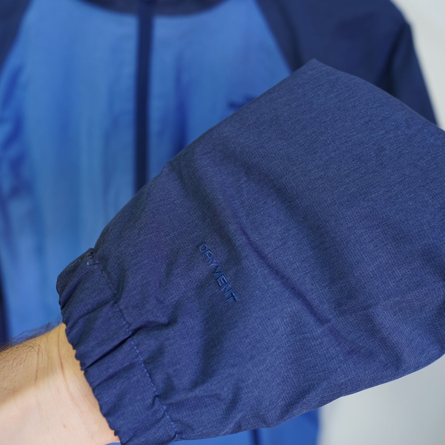 (Women's XL) The North Face Boreal Rain Jacket Dry Vent Two Tone Blue Gorpcore