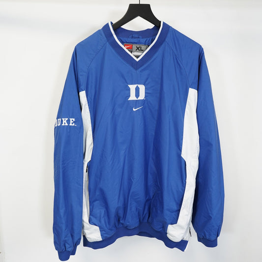(XL) Vintage Duke Blue Devils Nike Center Swoosh Windbreaker Pullover Jacket Men's XL