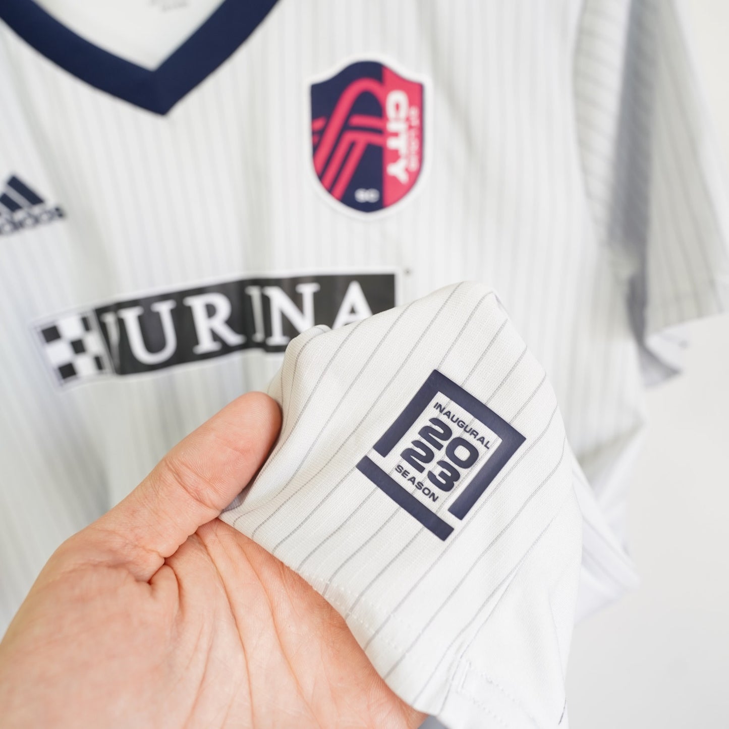 (Youth XL) Adidas St. Louis City SC 2023 The Spirit Kit Away Soccer Jersey Youth XL Boys
