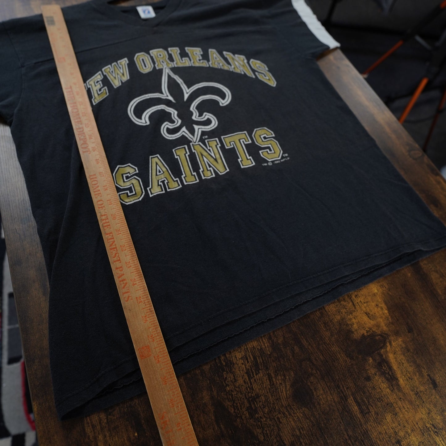 (XL) Vintage New Orleans Saints Jersey T-Shirt 90s Logo 7 NFL USA Made