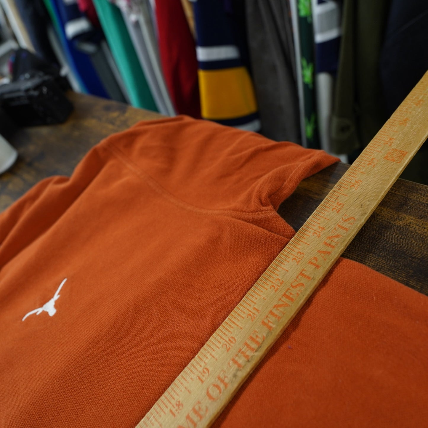 (XXL) Vintage University of Texas Longhorns Sewn Polo Shirt Men's XXL Burnt Orange 90s