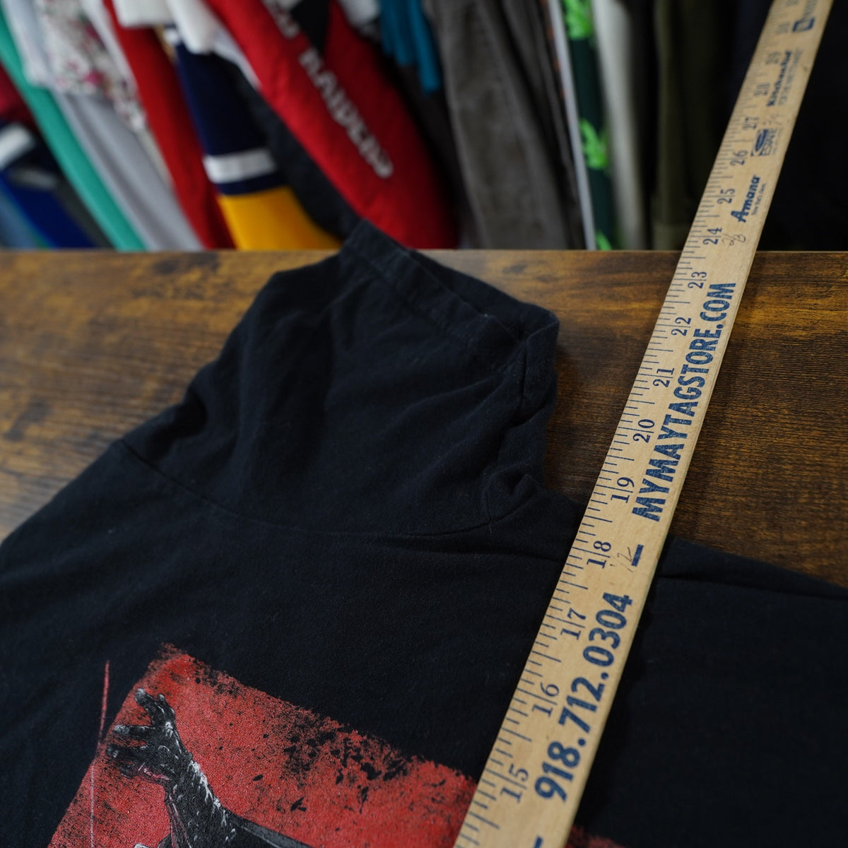 (M) Star Wars Darth Vader Samurai Concept Art T-Shirt Men's M Black Red Disney