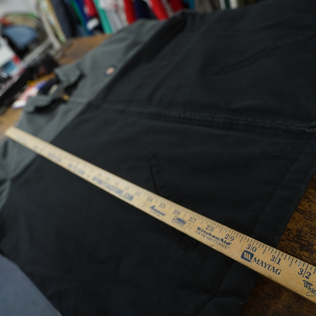 (XXL) Vintage Dickies Cut & Sew Two Tone Utility Workwear Jacket Men's XXL Gray Black