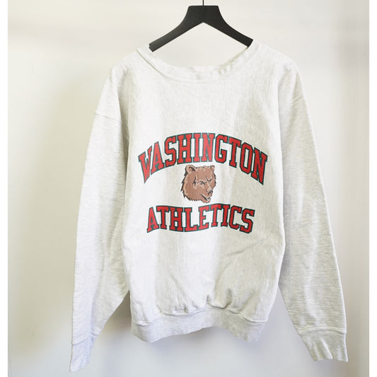 (XL) Vtg Washington Univ. St. Louis Bears Reverse Weave Sweatshirt Men's XL Gray 90s