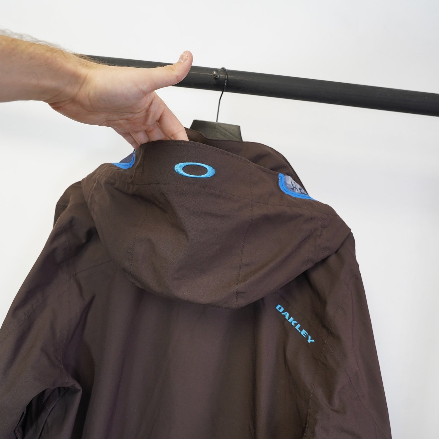 (L) Oakley Spur 3-in-1 Ski Rain Jacket Men's L Brown Gorpcore Outdoors Y2K 2000s