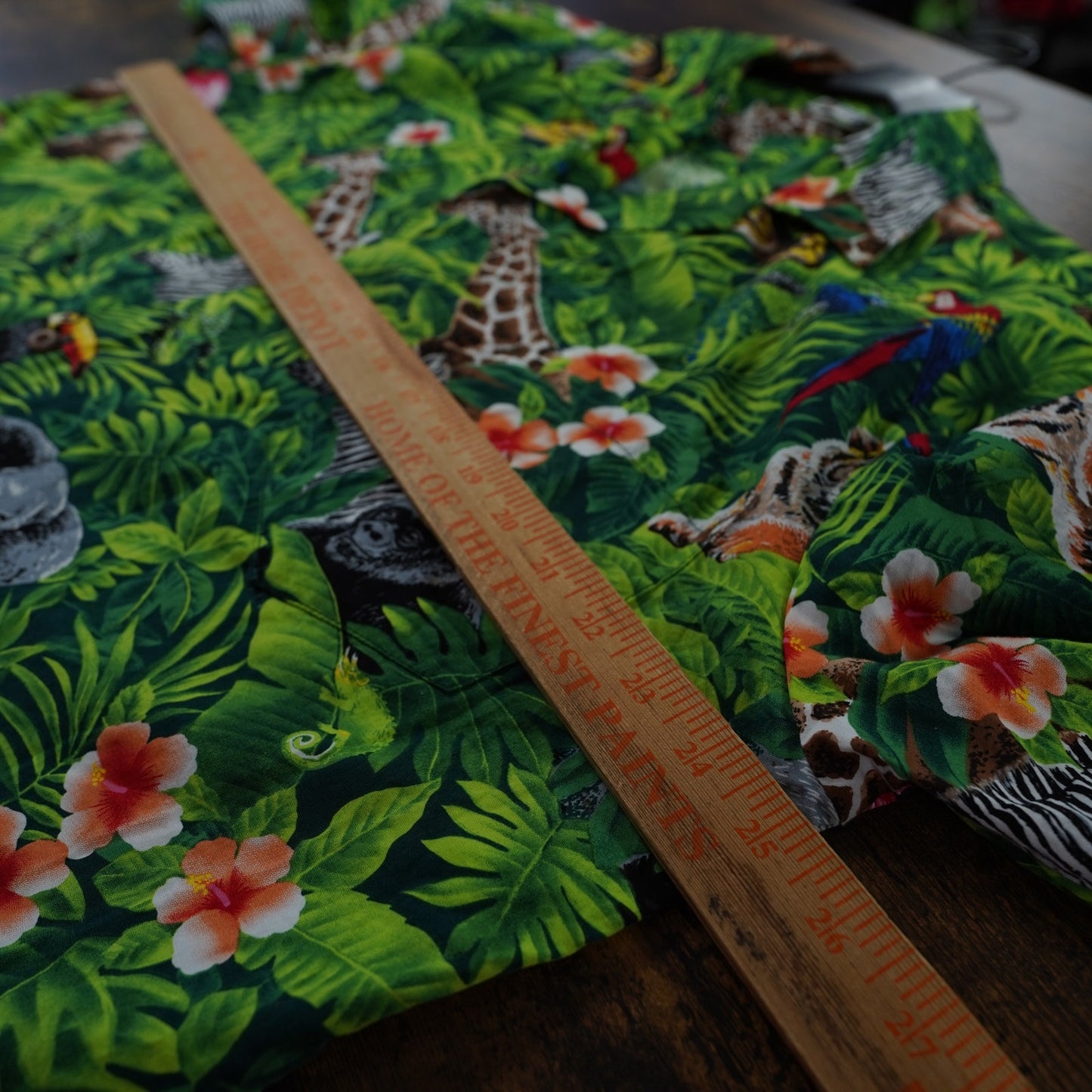 (XL) Vintage Rainforest Aloha Republic Hawaiian Shirt Men's XL Green Nature