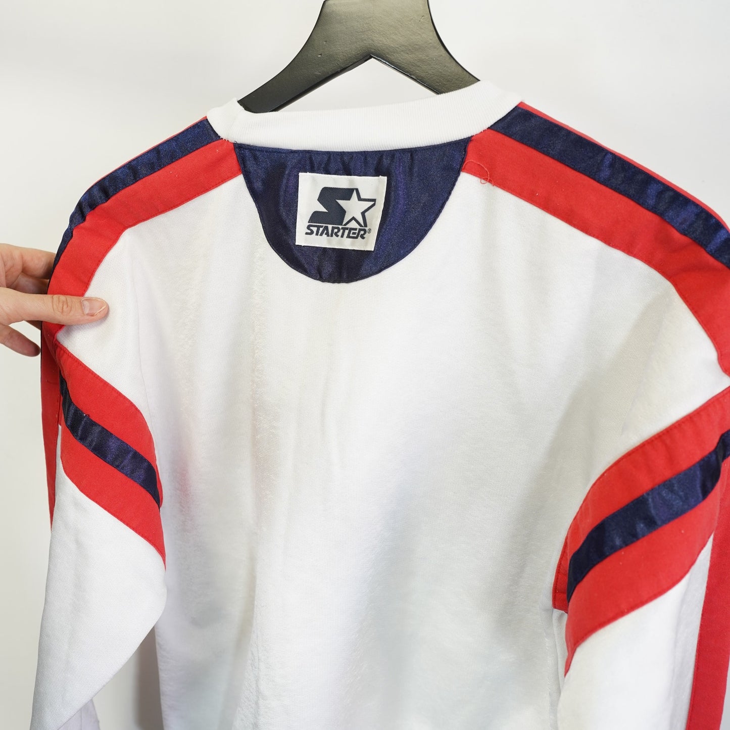 (M) Vintage St. Louis Cardinals Starter Embroidered Sweatshirt Men's S-M White