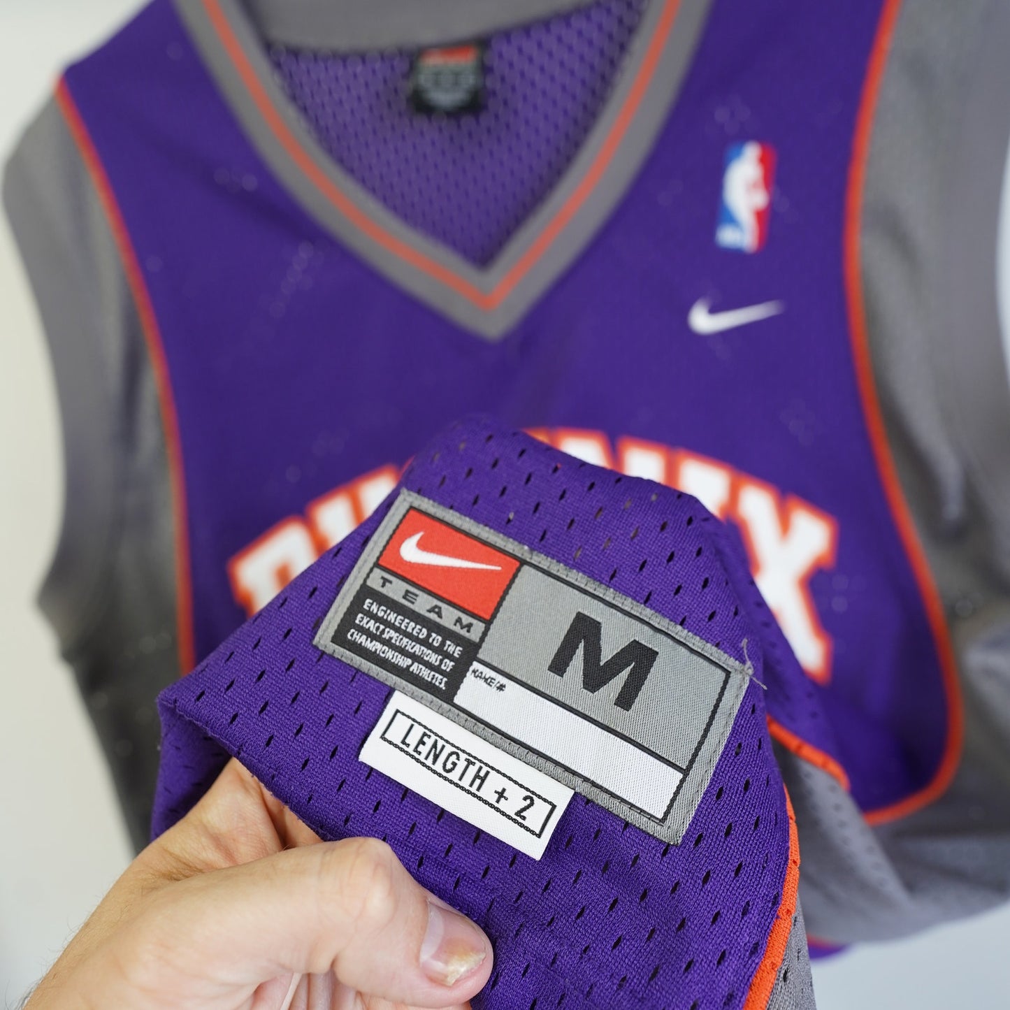 (M) Vintage Amar'e Stoudemire Phoenix Suns Nike Basketball Jersey Men's M Purple