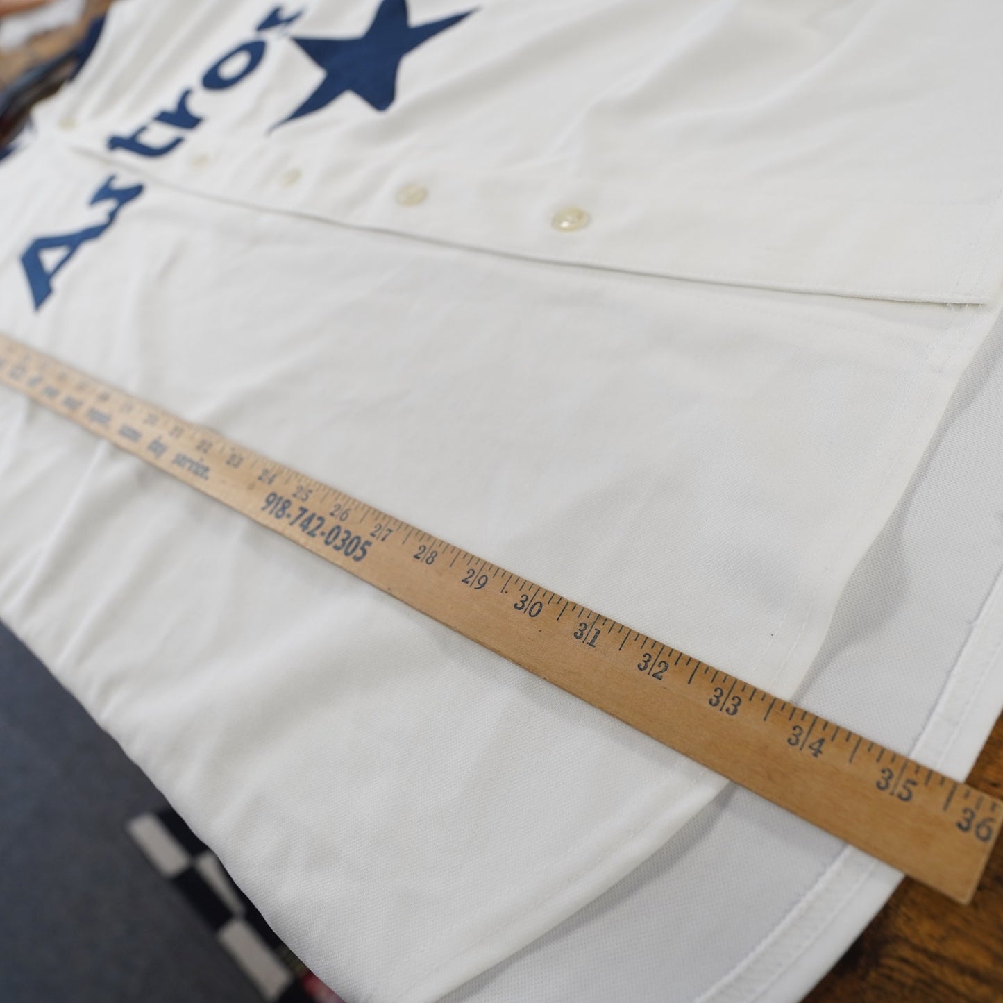 (3XL) Vintage Houston Astros Majestic Sewn Retro 80s Rainbow Jersey Men's 3XL White