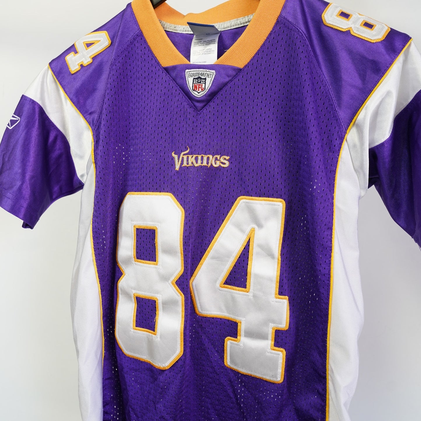 (Youth 10-12) Vintage Minnesota Vikings Randy Moss Reebok Football Jersey Youth 10-12 Purple