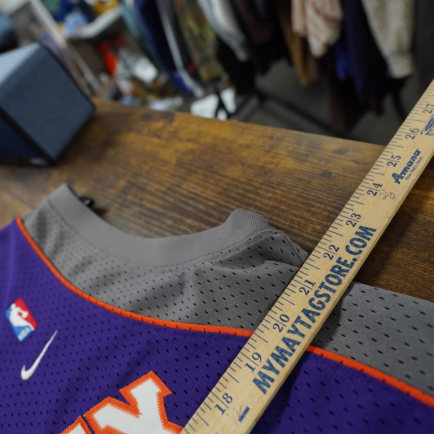 (M) Vintage Amar'e Stoudemire Phoenix Suns Nike Basketball Jersey Men's M Purple