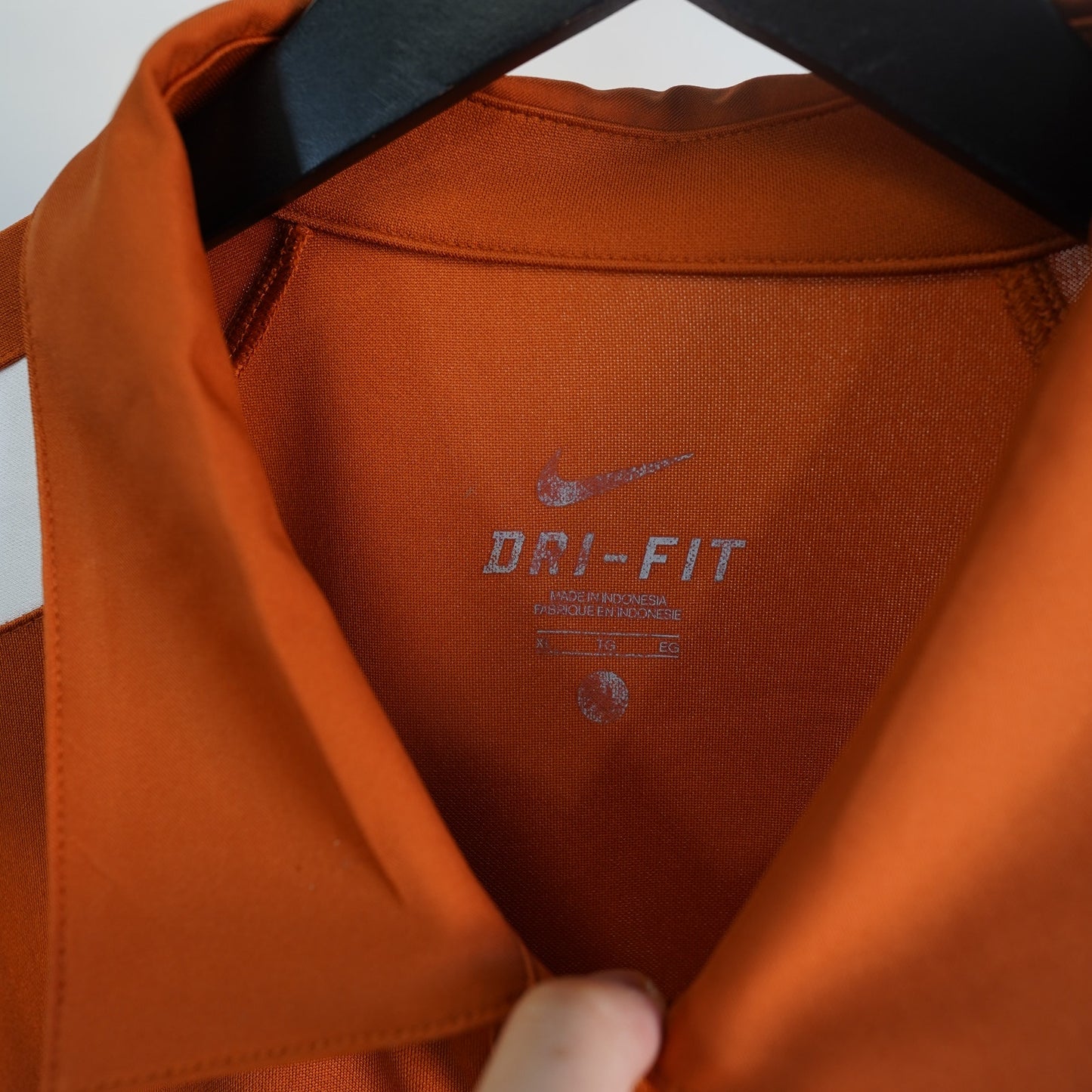 (XL) University of Texas Longhorns Nike Dri-Fit Polo Shirt Men's XL Orange Tech Golf