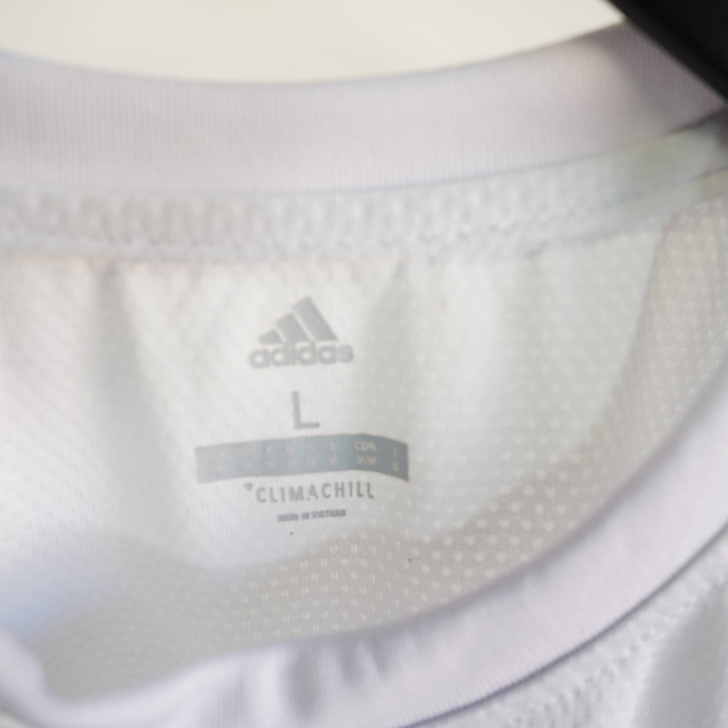 (L) Adidas Mexico 2018 World Cup Russia Away Soccer Jersey Men's L White Vintage