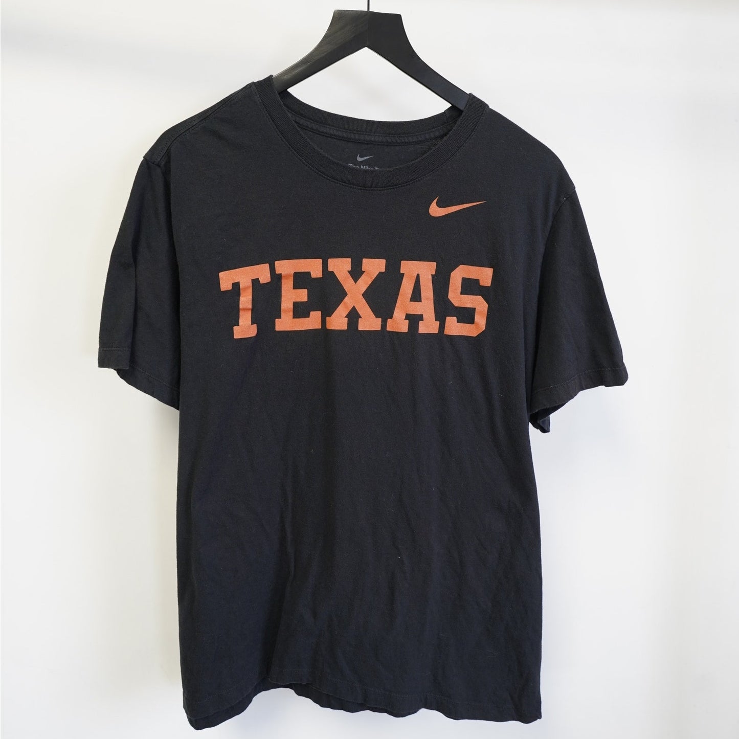 (XL) Nike University of Texas Longhorns Black T-Shirt Men's XL Black Burnt Orange