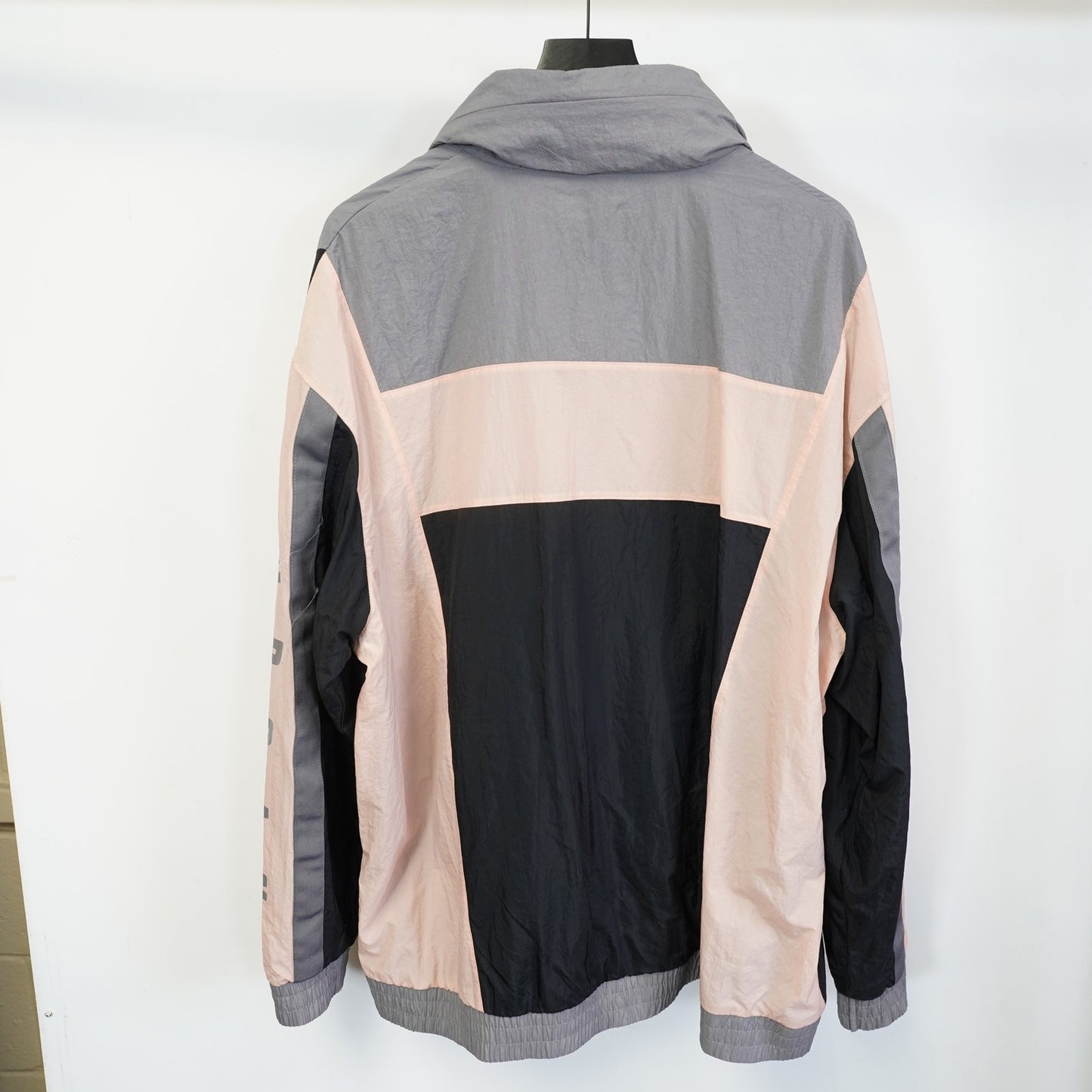 (XXL) Air Jordan Wings Windwear Anorak Jacket Windbreaker Men's 2XL Gray Retro New