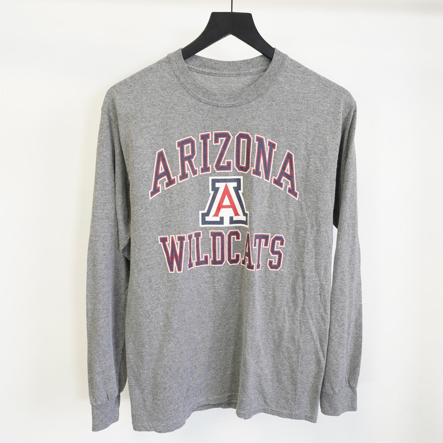 (M) University of Arizona Wildcats Longsleeve T-Shirt Men's M Dark Gray College