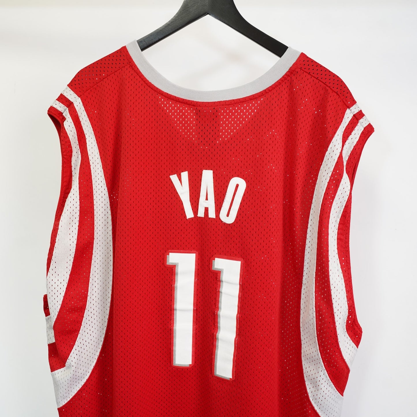 (4XL) Vintage Reebok Yao Ming Houston Rockets Basketball Jersey Men's 4XL Sewn Y2K Red