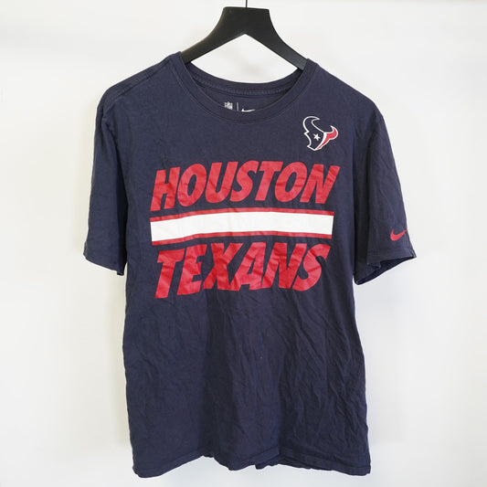 (XL) Houston Texans Nike Football T-Shirt Men's XL Navy Blue NFL Apparel