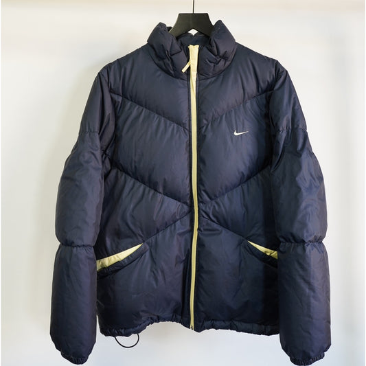 (L) Vintage Nike Tech Down Puffer Jacket Y2K Men's L 2000s Blue