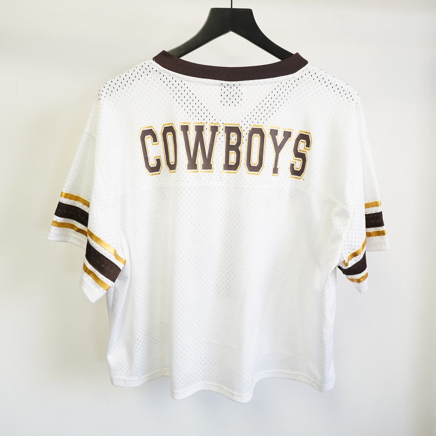 (Women's XL) Vintage Wyoming Cowboys Football Jersey Women's XL White Retro