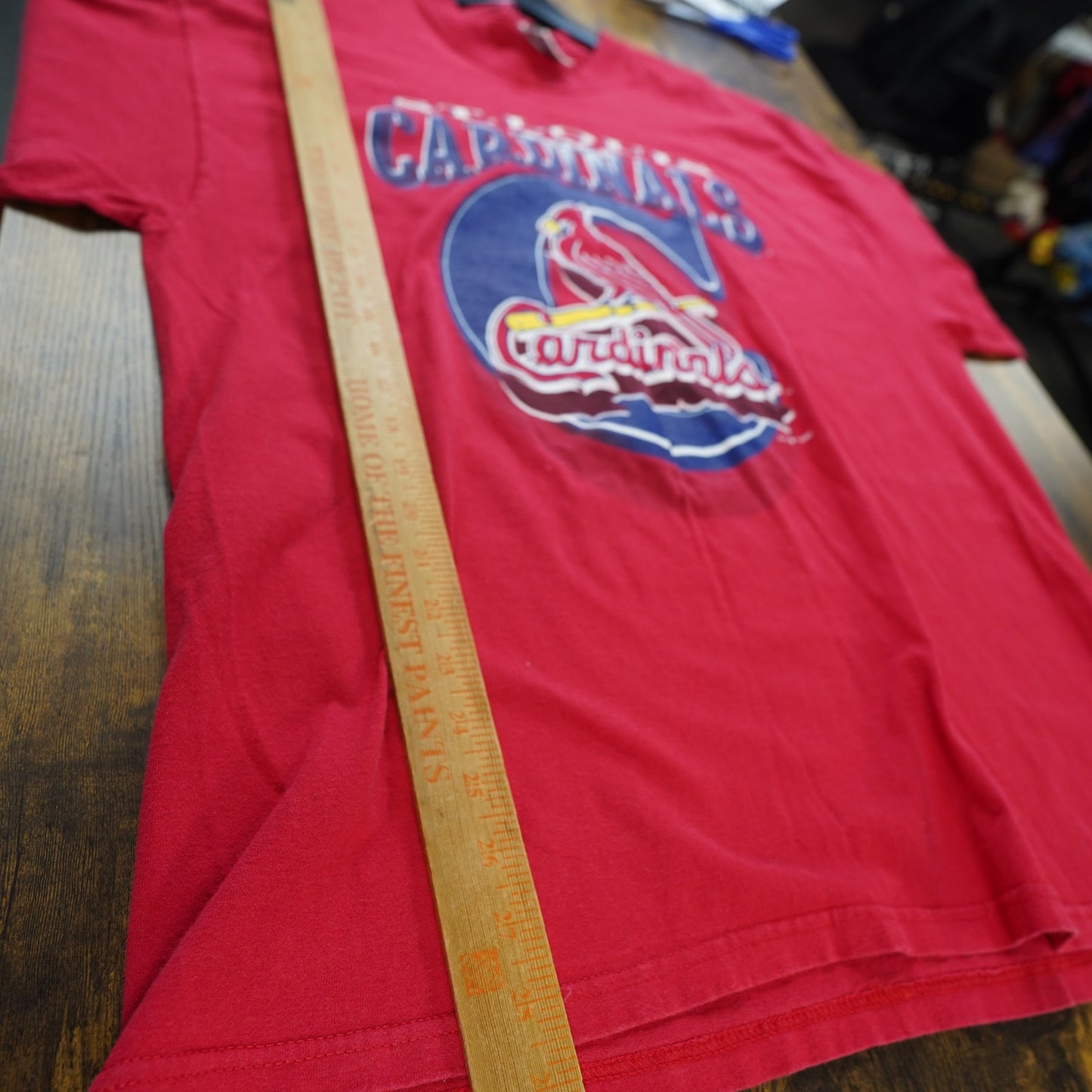 (XL) Vintage St. Louis Cardinals 2002 Dynasty Baseball T-Shirt Red