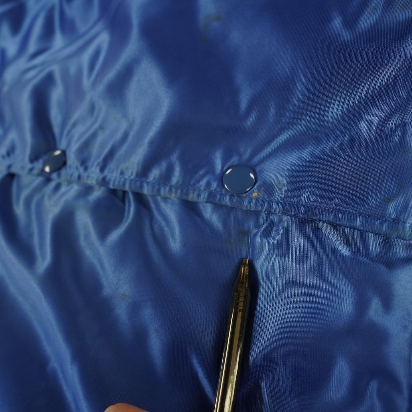 (XXL) Vintage Daytona 500 90s Nascar Satin Jacket Men's XXL Blue 1995 Retro Racing